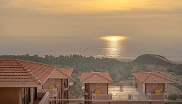 Sea Vie from Terrace, The Blue Breeze at Dapoli Murad Harnei by Asthavinayak developers